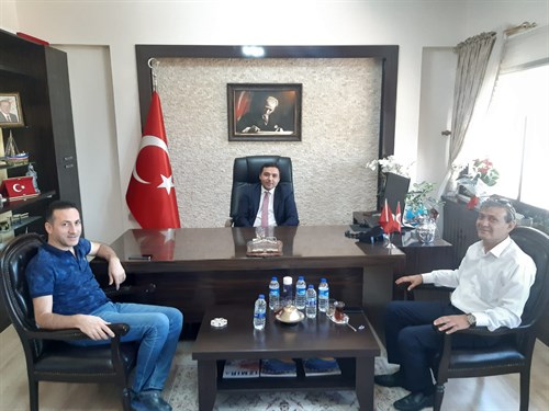 BBP İzmir İl Başkan Yardımcısından Kaymakamımıza Ziyaret